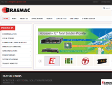 Tablet Screenshot of braemacca.com
